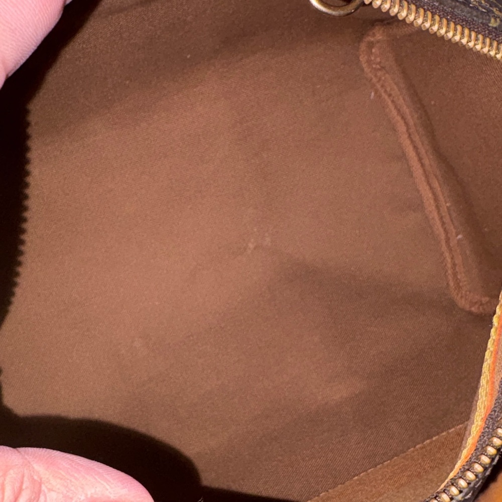 Louis Vuitton Speedy 25 Monogram Canvas Boston Satchel Handbag Vintage Authentic - Picture 12 of 17